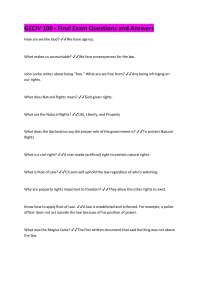 GECIV 100 - Final Exam Questions and Answers