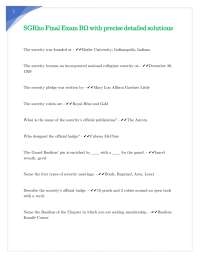 SGRho Final Exam ΒΩ with precise detailed solutions