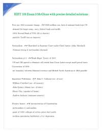 HIST 105 Exam 3 McGlone with precise detailed solutions