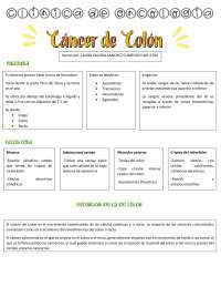 SUMMARY COLON CANCER