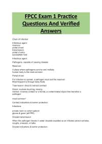 FPCC Exam 1 Practice Questions And Verified Answers