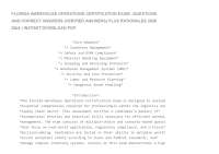 FLORIDA WAREHOUSE OPERATIONS CERTIFICATION EXAM –QUESTIONS AND CORRECT ANSWERS