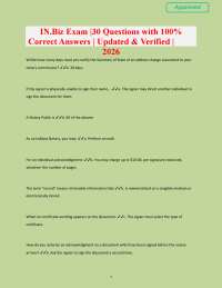 IN.Biz exam /Artificial intelligence for business