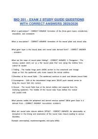 BIO 202 Midterm Study Guide Questions with Correct Answers 2026 | Human Anatomy & Physiolo