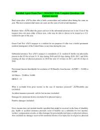 Enrolled Agent Exam Part 1 2024/2025 With Complete Questions And Correct Answer