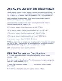 ASCs Questions and Answers Graded A+ 2026