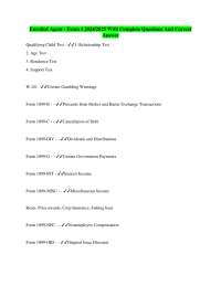Enrolled Agent - Exam 1 2024/2025 With Complete Questions And Correct Answer