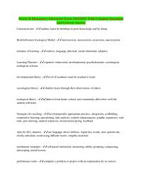 Praxis II Elementary Education 5001 Exam 2024/2025 With Complete Questions And Correct Ans