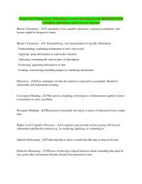 Praxis II Elementary Education Lesson Planning Exam 2024/2025 With Complete Questions And