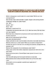 G2 GAS TECHNICIAN MODULE 18,19,20,21,22,23 AND 24 REVISED EXAM WITH COMPLETE SOLUTIONS