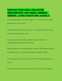 2026/2027 FiCEP Final: CUNA Review Questions with 100% Correct Answers | Verified | Latest