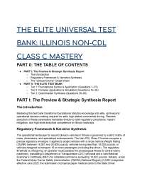 Elite Illinois Non-CDL Class C Test Bank (2026/2027)