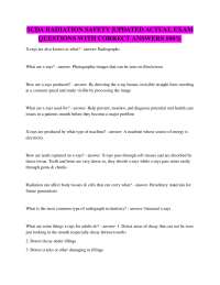 SCDA RADIATION SAFETY |UPDATED ACTUAL EXAM