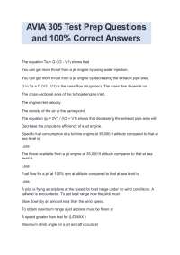 AVIA 305 Test Prep Questions and 100% Correct Answers