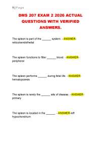DMS 207 EXAM 2 2026 ACTUAL QUESTIONS WITH VERIFIED ANSWERS.