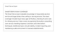 Smart Serve ACTUAL EXAM LATEST UPDATE THIS YEAR QUESTIONS AND DETAILED ANSWERS.pdf This d