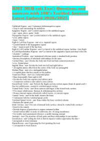 RMT MCQ Exit Exam Questions and Answers Verified Study Guide 2026