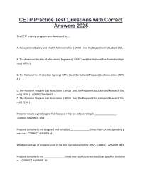 CETP Practice Test Questions with Correct Answers 2025