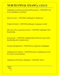 NUR 521 FINAL EXAM LATEST ,NUR 521 FINAL EXAM LATEST