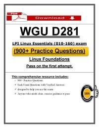 LPI Linux Essentials 010 (PDF) | 900+ Q&A | IT