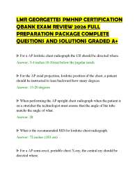 LMR GEORGETTES PMHNP CERTIFICATION QBANK EXAM REVIEW 2026 FULL PREPARATION PACKAGE COMPLET
