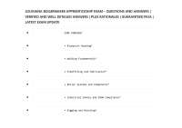 LOUISIANA BOILERMAKER APPRENTICESHIP EXAM – QUESTIONS AND ANSWERS | VERIFIED ANSWERS