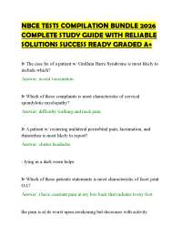 NBCE TESTS COMPILATION BUNDLE 2026 COMPLETE STUDY GUIDE WITH RELIABLE SOLUTIONS SUCCESS RE