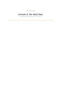 Political philosophy (Aristotle)