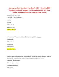 Journeyman Electrician Exam Prep Bundle 1 & 2 | Complete 2026 Practice Questions & Answers