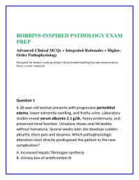 ROBBINS, COTRAN & KUMAR Pathologic Basis of Disease 11th Edition Test Bank | 1500 Advanced