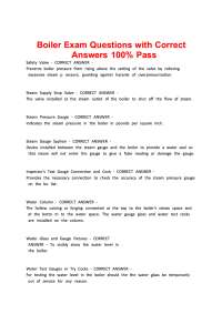Boiler Exam Questions 2026 – Study Guide, Practice Questions & Answer Explanations for Cer