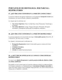 Portafolio de Histologia 3er parcial