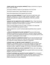 Cuestionario de acciones cambiarias