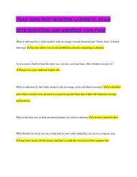 YEAR 2026/2027 Boating License FL EXAM WITH Questions and Answers 100% Pass