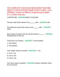THE COMPLETE 2025/2026 NEW JERSEY BOATING SAFETY CERTIFICATION EXAM STUDY GUIDE: 150+ VERI