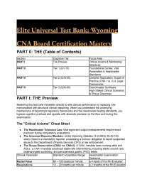 2026/2027 Wyoming CNA Board Certification Test Bank - Elite S-Tier Exam Guide (60 Q&As)