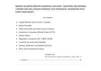 GEORGIA SECURITIES INDUSTRY ESSENTIALS (SIE) EXAM – QUESTIONS AND ANSWERS | VERIFIED
