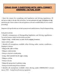 CERAD Exam Questions (PDF) | 2026 Updated Answers | CERAD Study Pack