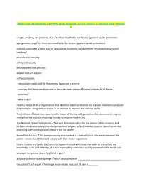 JERSEY COLLEGE MEDSURG 1 RN FINAL EXAM 2026/2027 LATEST UPDATE || VERIFIED Q&A - GRADED A+