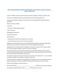 JERSEY COLLEGE MEDSURG 1 RN FINAL EXAM 2026/2027 LATEST UPDATE ||Questions & Answers | Gra