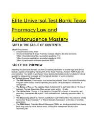 TEXAS MPJE Exam Prep 2026/2027 | Texas Pharmacy Law S-Tier Test Bank (60 Questions)