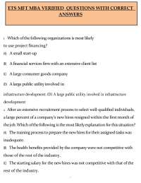 ETS MFT MBA Questions and Answers (PDF) | 2026 Exam Study Guide
