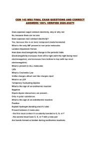 CEM 142 MSU FINAL EXAM QUESTIONS AND CORRECT ANSWERS 100% VERIFIED 2026-2027!!.