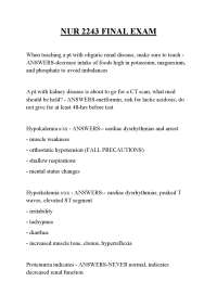NUR 2243 FINAL EXAM ,NUR 2243 FINAL EXAM
