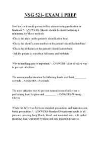 NSG 521- EXAM 1 PREP,NSG 521- EXAM 1 PREP