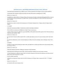 CHM 103 Gas Laws quiz | [Latest 2026/2027 Update] Questions & Answers | Grade A | 100% Cor