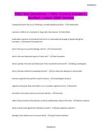 Permanent Makeup Client Care, Infection Control, and Facial Anatomy Exam Questions