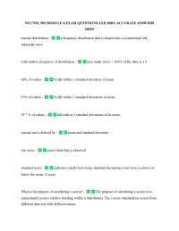 NS CNSL 503 MODULE 4 EXAM QUESTIONS AND 100% ACCURATE ANSWERS