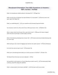Storyboard Pro Fundamentals and Digital Storyboarding Techniques Study Guide