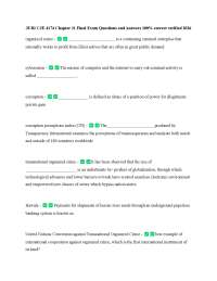 JURI CJE 4174 Chapter 11 Final Exam Questions and Answers 100% correct verified 2026